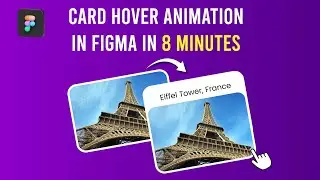 Smooth Card Hover Animation | UI/UX Design Tutorial in Figma
