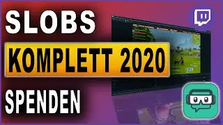 Streamlabs OBS Komplettkurs 2020: #25 Spenden einrichten