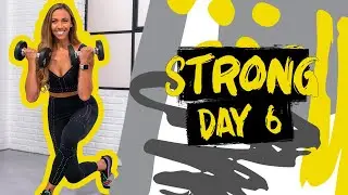 40 Minute Full Body Strength Workout | STRONG - Day 6