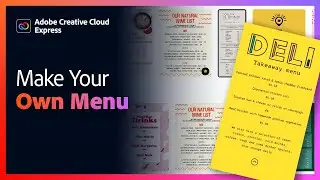 Design a Custom Menu | Adobe Express