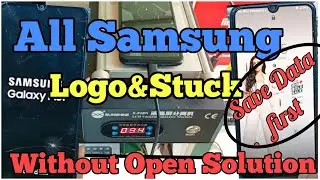 Samsung Logo Stuck Without Open Solution Fix it || Samsung logo stuck Save Data solution | New Trick