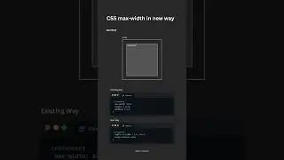CSS max width new way