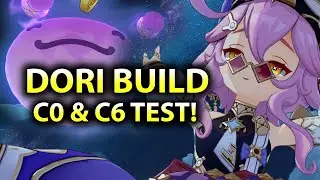DORI THE ELECTRO SUPPORT!!! - C0 and C6 Gameplay and Build Guide