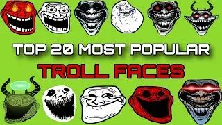 TOP 20 MOST POPULAR TROLL FACES IN GREEN SCREEN | LIOR EXPLAINER 