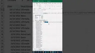Learn Basics of XLOOKUP Function for Excel quickly #shorts