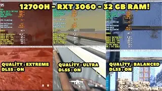 Monster Tulpar T7 20.5.6 | 12700H | RTX 3060 (Warzone 2.0) Extreme - Ultra - Balanced FPS !