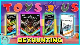 I Found NEW BEYBLADE X TOYS at Toys R US! Beyhunting #7