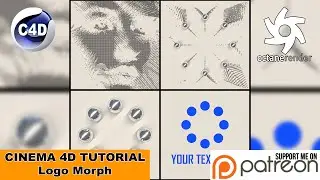 LOGO MORPH (Cinema 4D - Tutorial)