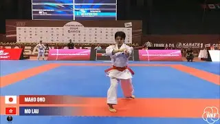 Maho Ono vs Mo Shung Grace Lau | Semi-Final Female Kata | Casablanca 2024