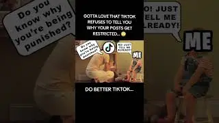 Gotta love it... 🙄🤬 do better TikTok...