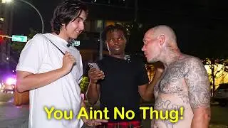 Fake Gangster Gets Humbled!