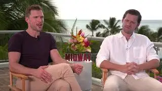 Ed Skrein & Luke Kleintank Raw Interview Midway