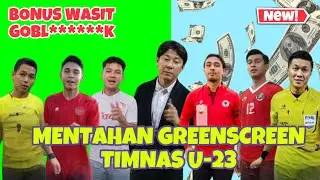 GRATIS MENTAHAN GREEN SCREEN TIMNAS U23 JOGET ALA ALUL - SHIN TAE YONG + BONUS WASIT 🤡🤡🤡