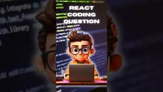 React interview question #shorts #javascript #coding #interview
