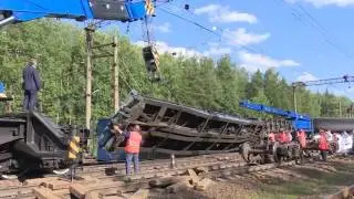 Крушение поезда на станции Давыдово