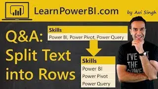 Power BI Query Editor: Split Text with Variable Delimiters (Q&A)
