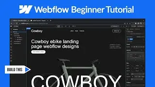 Webflow Beginner Tutorial. Learn how to create a website with webflow. Basic Building Blocks.
