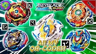 All My Beyblades QR-CODES - Beyblade Burst Rise