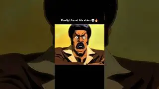 Jackson's mind controlled tie is badass 😂 || black dynamite #anime #shorts #badass #moments