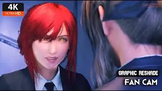 Fan Cam Tifa as Makima Chainsaw Man MOD 4K Final Fantasy 7 Remake 1%