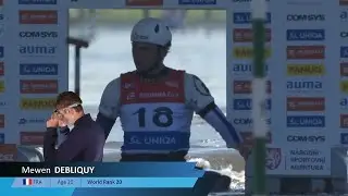 Mewen Debliquy, France, Canoe Slalom Heats / 2024 ICF Canoe Slalom World Cup Prague Czechia