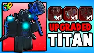 I Got THE UPGRADED TITAN CAMERA GUY In Titan Tower Defense