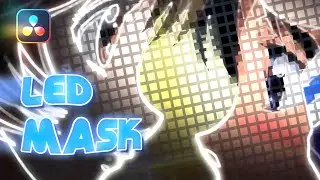 LED Mask Effekt Tutorial für AMV in Fusion - DaVinci Resolve 17 [DEUTSCH]