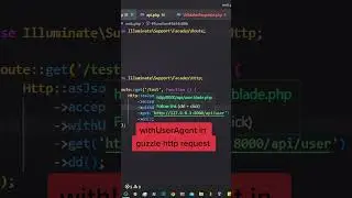 withUserAgent in guzzle http in Laravel 