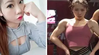Китаянка Чен Лу поразила пользователей сети своими мышцами d
