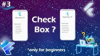 Checkbox widget in flutter | Flutter checkbox widget