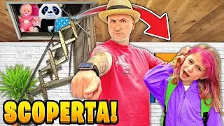 GIORGIA VA A VIVERE NELLA SOFFITTA DELLA NOSTRA NUOVA CASA: SALVO LA SCOPRE SI ARRABBIA MI PUNISCE!