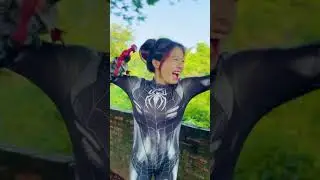 Magic Hand Disappears Spiderman and Spiderman Model Transforms into Giant Spider to Rescue #shorts