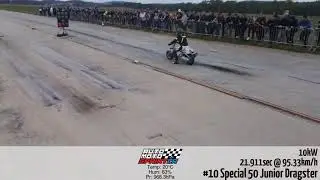 #10 Special 50 Junior Dragster, 10 kW - Byebye party Tchořovice , 03.10.2020