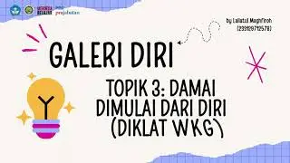 Galeri Diri - Topik 3 Damai Mulai Dari Diri - Diklat WKG