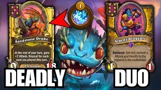 Master of Realities is OVERRATED! Sandstone Drake & Argent Braggart | Hearthstone Battlegrounds