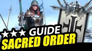 The SACRED ORDER Faction Wars Guide - BOSS GUIDE & HOW TO 3-STAR EVERY LEVEL - RAID: Shadow Legends