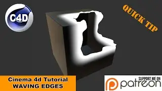 WAVING EDGES (Cinema 4D Quicktip)