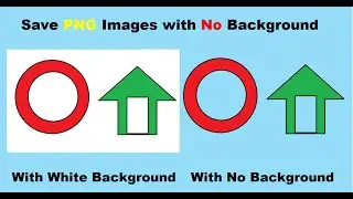 How to save png image with no background in paint How to save png image without background in paint