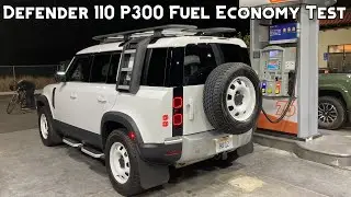 Land Rover Defender 110 P300 Real World Fuel Economy Test