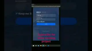 Attractive Login Page design using html css  