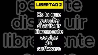 Las 4 libertades del Software Libre 