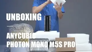 Unboxing of Anycubic Photon Mono M5s Pro- Pioneer of 14K. Lighting Up Precision