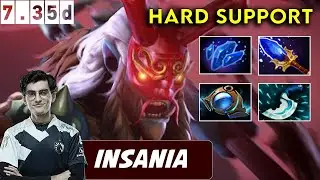 iNSaNiA Grimstroke Hard Support - Dota 2 Patch 7.35d Pro Pub Gameplay