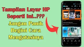 Cara Mengatasi Tampilan Layar HP Infinix Seperti Klise Foto / Warna Negatif