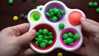 All my pop it & slime video compilation, Make & Play Slime Pop it fidget training