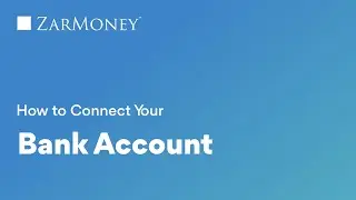 How to Connect Your Bank Account