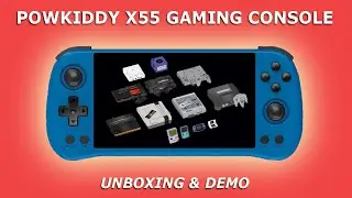 POWKIDDY X55 Handheld Game Console | Unboxing & Demo