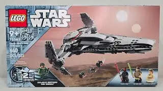 Lego Star Wars Darth Maul's Sith Infiltrator Set 75383 Review! Overpriced!