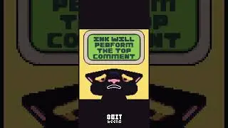 Ink will perform the top comment on this video!! - Pixel Art Animation Meme #shorts