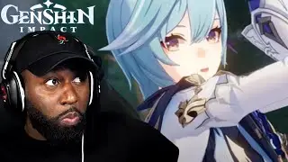 Eula Character Demo  REACTION - Eula: Flickering Candlelight | Genshin Impact